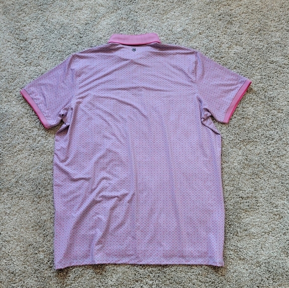 Greyson SILVER HAIRED BATS POLO, Heron, NWT $118 Men's Size XL - Picture 2 of 4